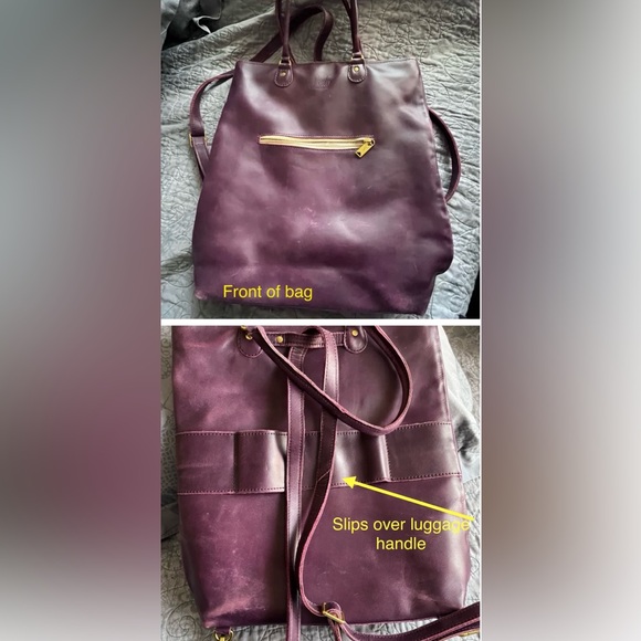 Sseko convertible tote and matching wallet - Picture 2 of 8